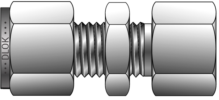 Female Bulkhead Connector NPT (For Fractional Tube)
